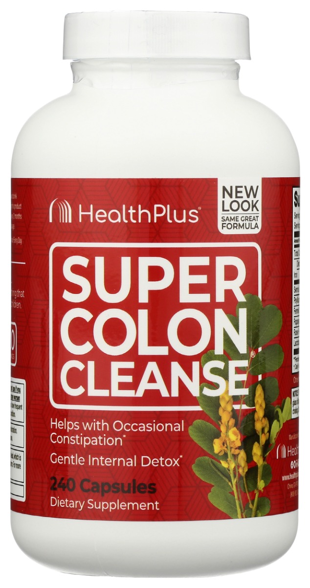 s1_392_6.jpg HEALTH PLUS: Super Colon Cleanse, 240 cp - Image 1